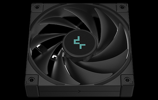 Kit Fan Com 3 Unidades DeepCool FK120, 120mm, Black, R-FK120